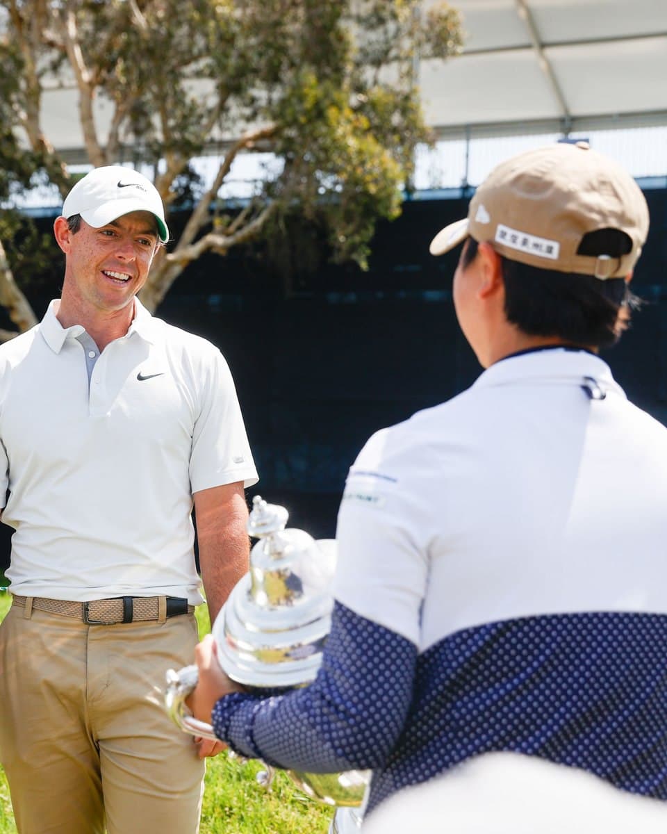 Yuka Saso Rory McIlroy