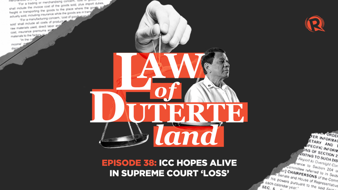 [PODCAST] Law of Duterte Land: ICC hopes alive in Supreme Court 'loss' - Vimarsana News
