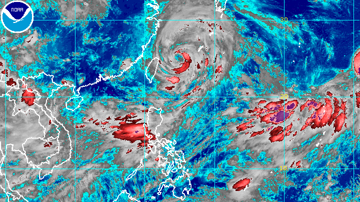 Typhoon Fabian Weakens But Monsoon Rain Drags On