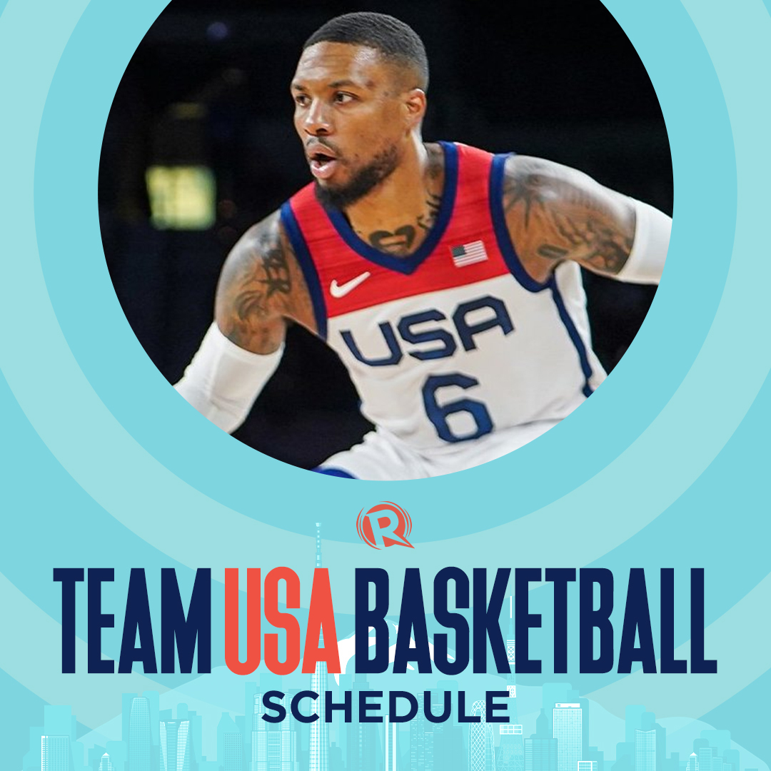 Schedule Team Usa Basketball At The Tokyo Olympics