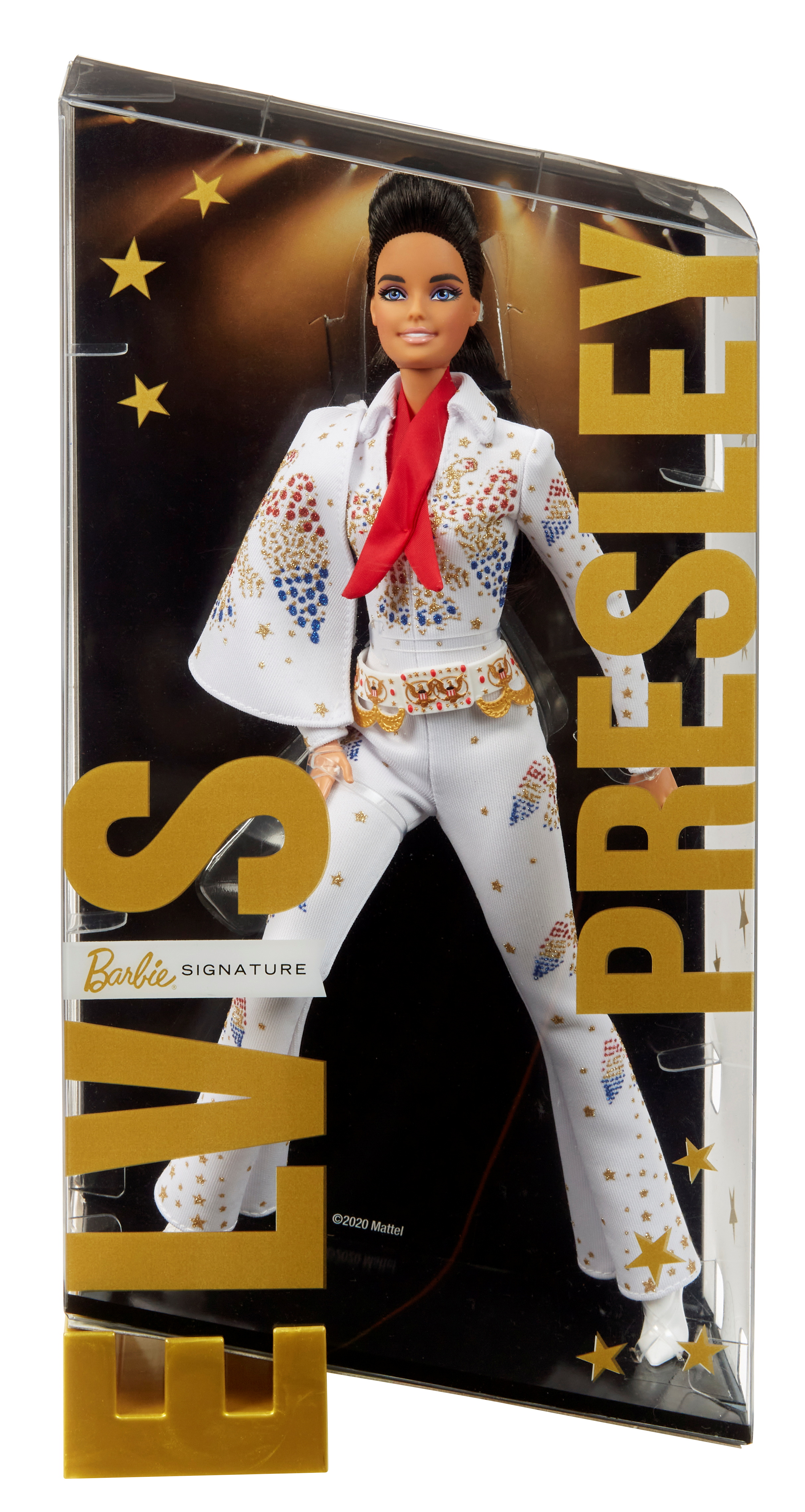 Barbie celebrates Elvis Presley with collectible doll