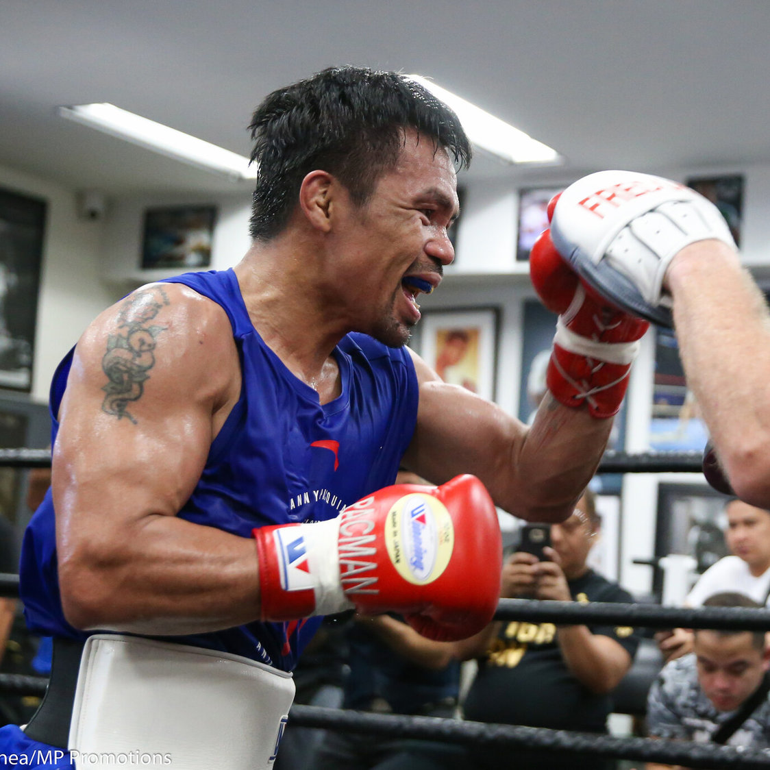 Pacquiao Gets 2 Knockdowns In Sparring Says Speed Power Key Vs Spence