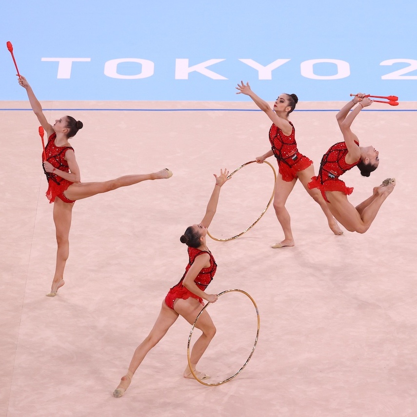 Rhythmic Gymnastics Bulgaria Wins Group Gold To End Russian Streak In Olympics