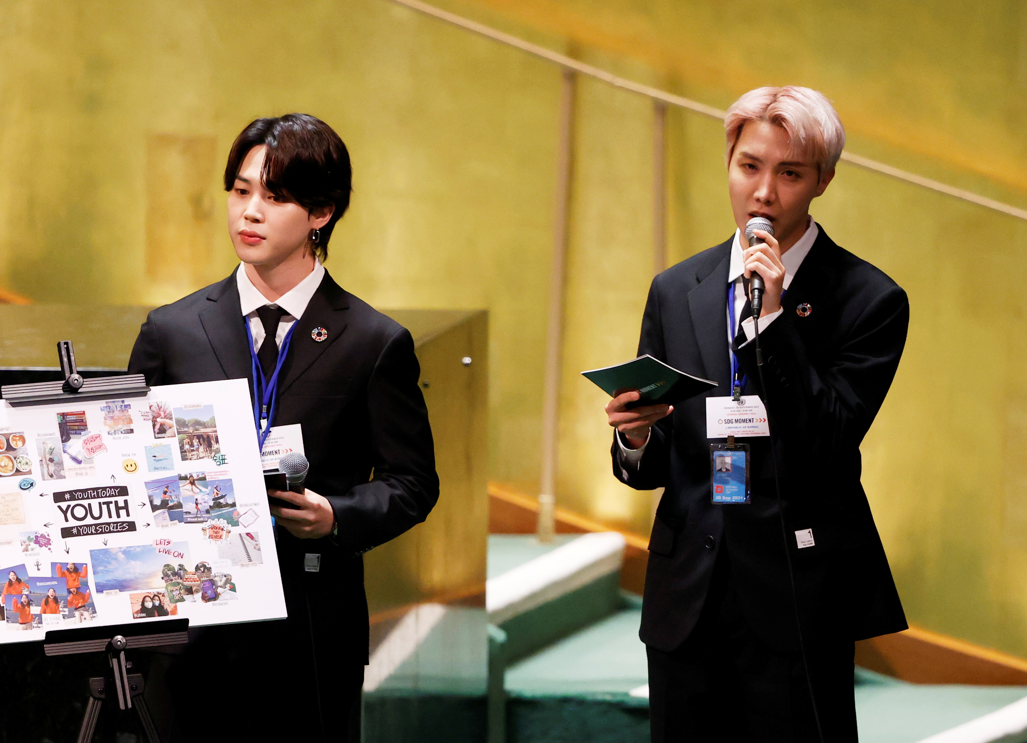 BTS at Special Presidential Envoy Speech  UNGA SDG Moment 2021 & The Metropolitan  Museum of Art (Behind) - video Dailymotion