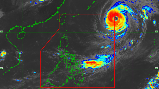 Typhoon Mindulle Moving Near Par Northeastern Boundary