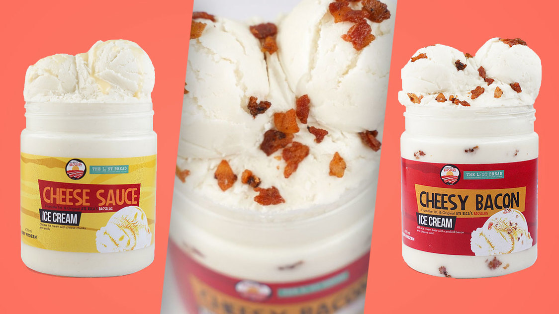 Time to pig out! Try Ate Rica's Bacsilog bacon and cheese ice cream - Vimarsana News
