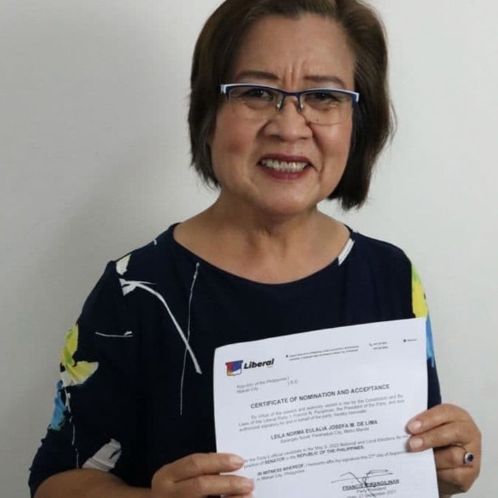 Leila de Lima COC