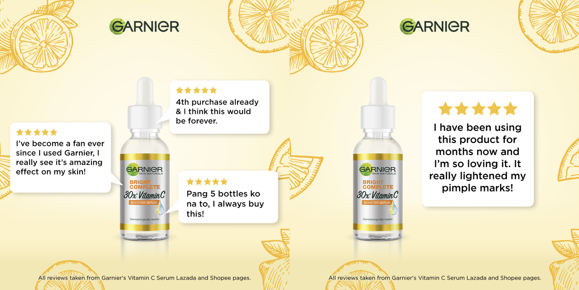 Kim Chiu Bela Padilla Netizens Share Their Most Loved Serum Garnier Vitamin C Serum