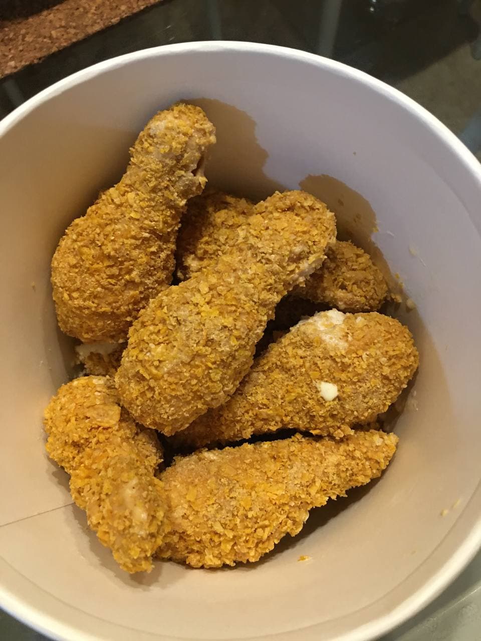 Fried chickenice cream?! Get a bucket of this novelty treat