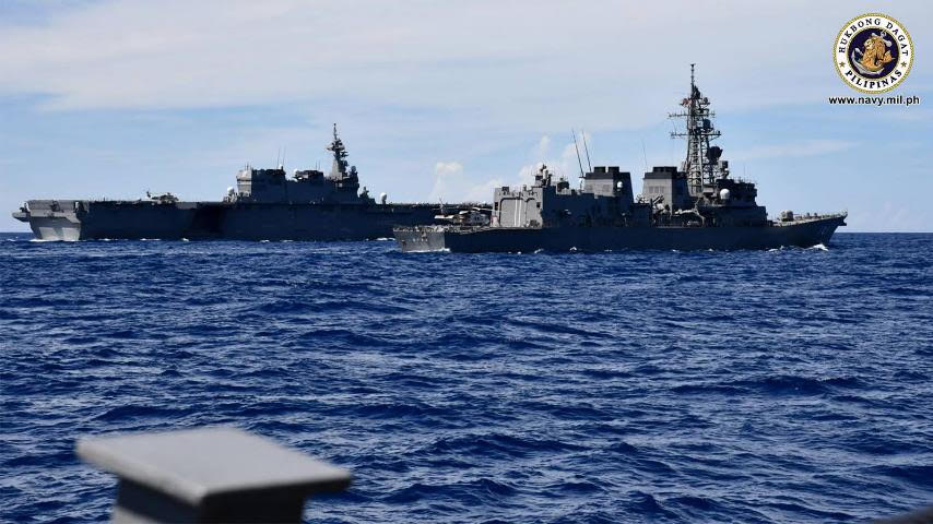 BRP Jose Rizal- Bela Diri Maritim Jepang