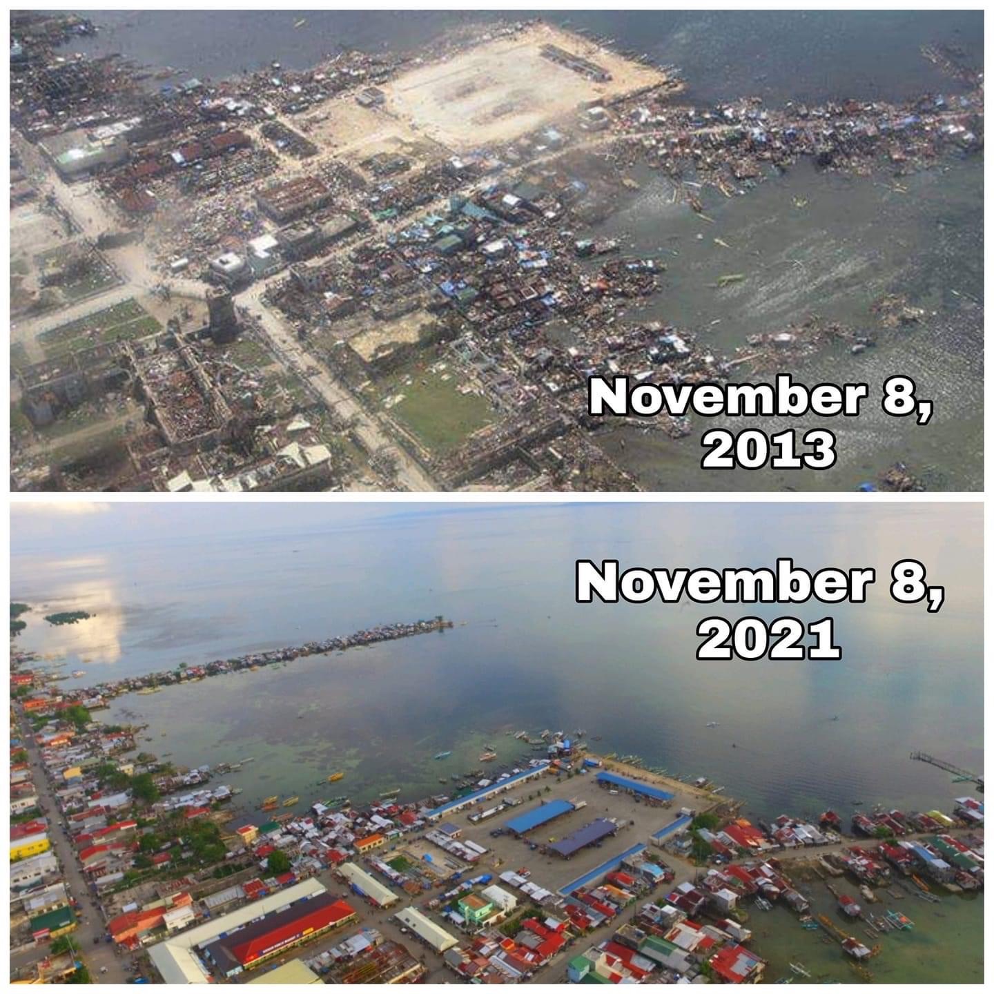 Kota Guiuan menunjukkan peningkatan kekuatan ekonomi