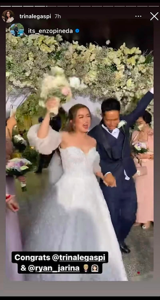 'Goin' Bulilit' alum Trina 'Hopia' Legaspi is now married