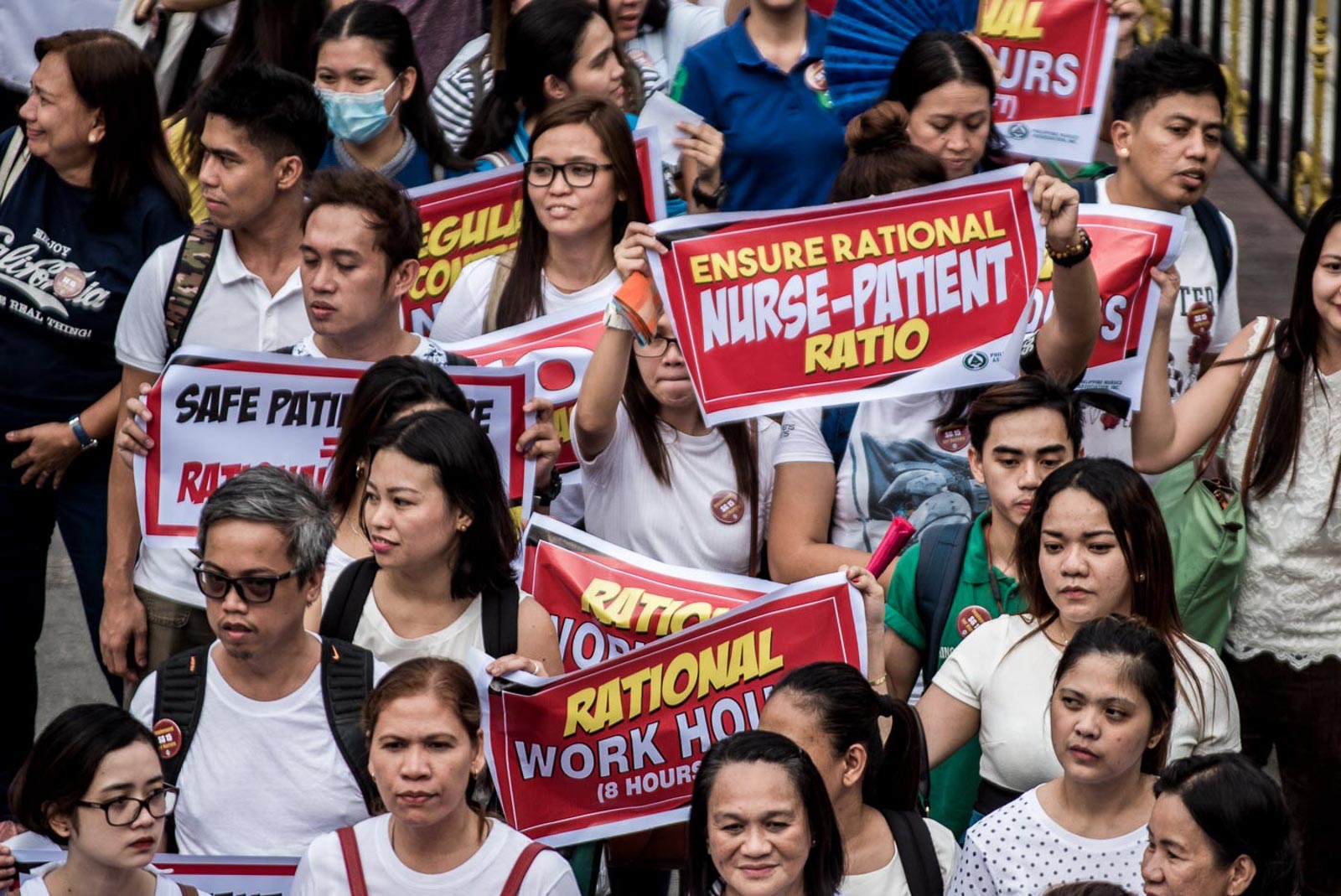 Nurses Protest To Call For Higher Salary Better Working Conditions 