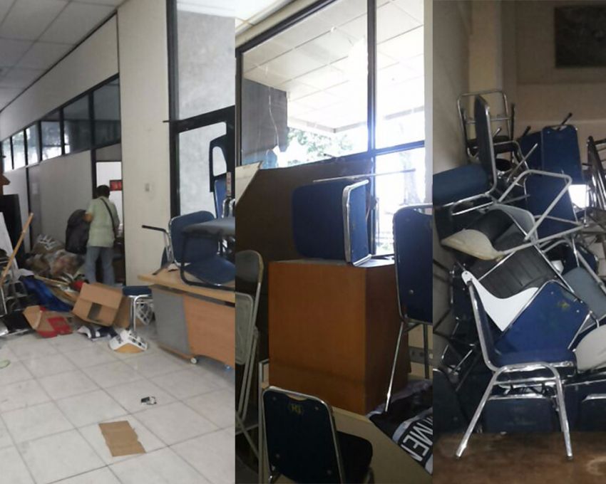 Dirusak massa mari bantu bangun kembali kantor LBH Jakarta