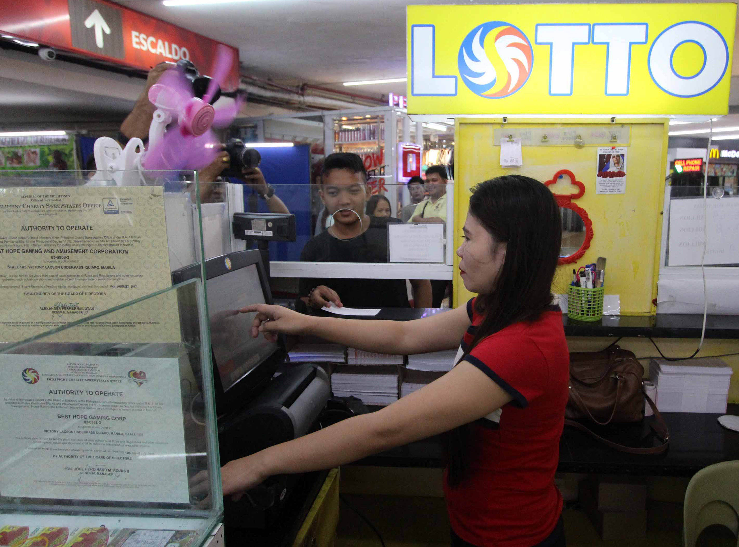 pcso lotto outlet franchise