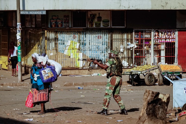 Zimbabwe Warns Of Crackdown After Opposition Vote Protests 8424