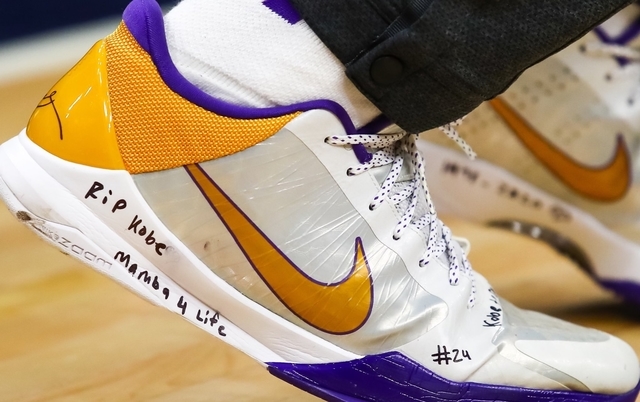 Fits And Kicks Nba Players Pay On Court Tribute To Kobe Bryant