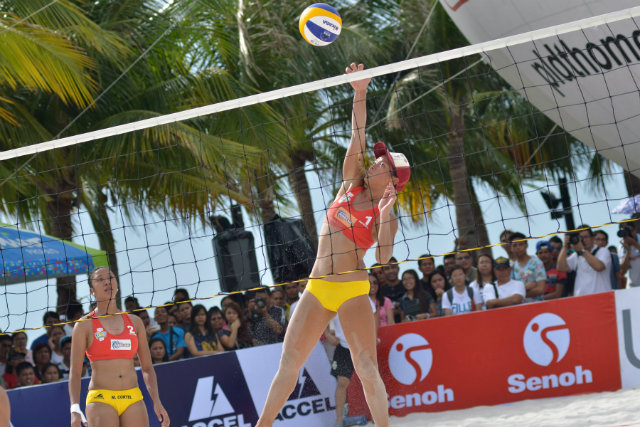 Cruz Laborte Ho Soriano Fall In Psl Beach Volleyball Opening Day