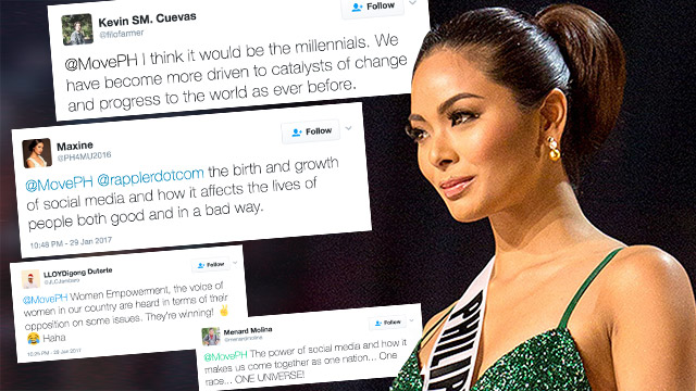 Netizens Answer Maxine Medina S Question For Miss Universe netizens answer maxine medina s