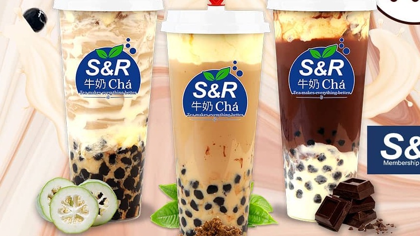 S R Launches New Milk Tea Boba Series