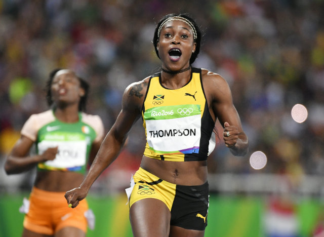 Jamaicas Thompson Wins First Womens Sprint Double Golds Since 1988