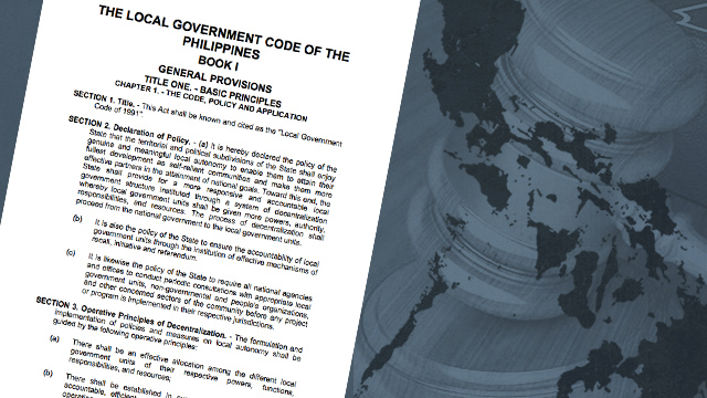 1991 Local Government Code Ra 7160