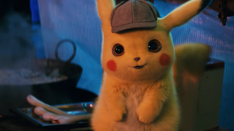 sad detective pikachu plush