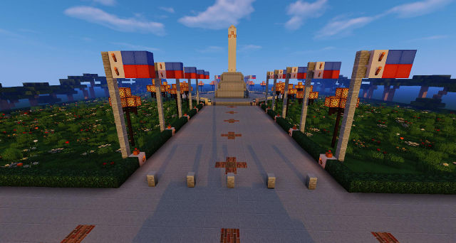 Ph Minecraft Fan Rebuilds Rizal Park In Game