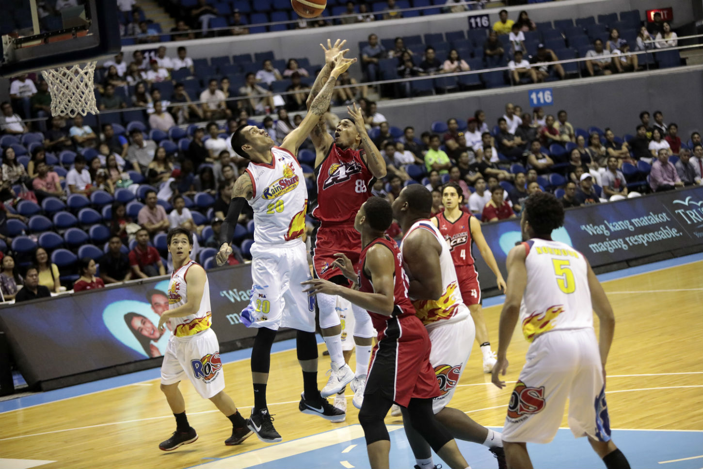 Rain or Shine spoils Campbell's 40-20 game in OT win vs Alaska