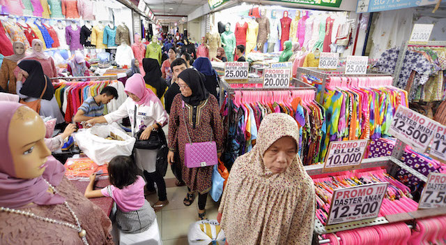 Pilihan tempat berbelanja baju  lebaran di Jakarta