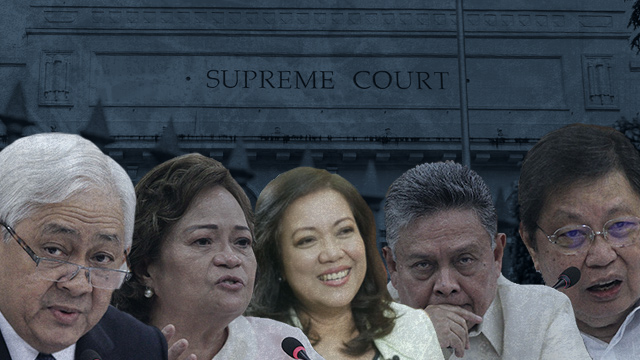 Sereno impeachment Cracks in the Supreme Court