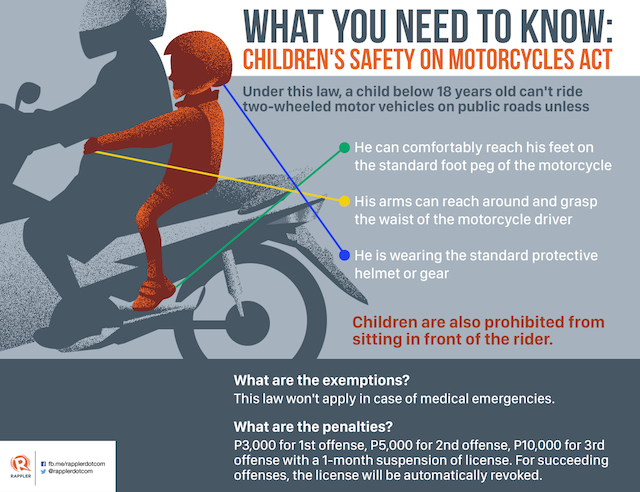 children on motorcycles