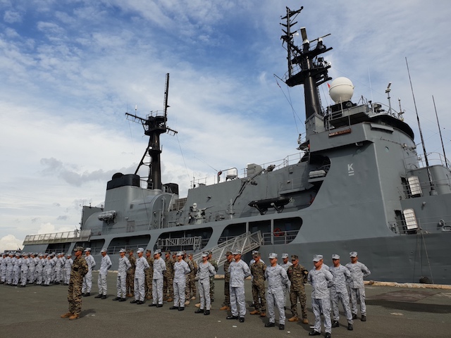 PH Navy Ship That Caught Fire Returns To India U S Navy To Help In 