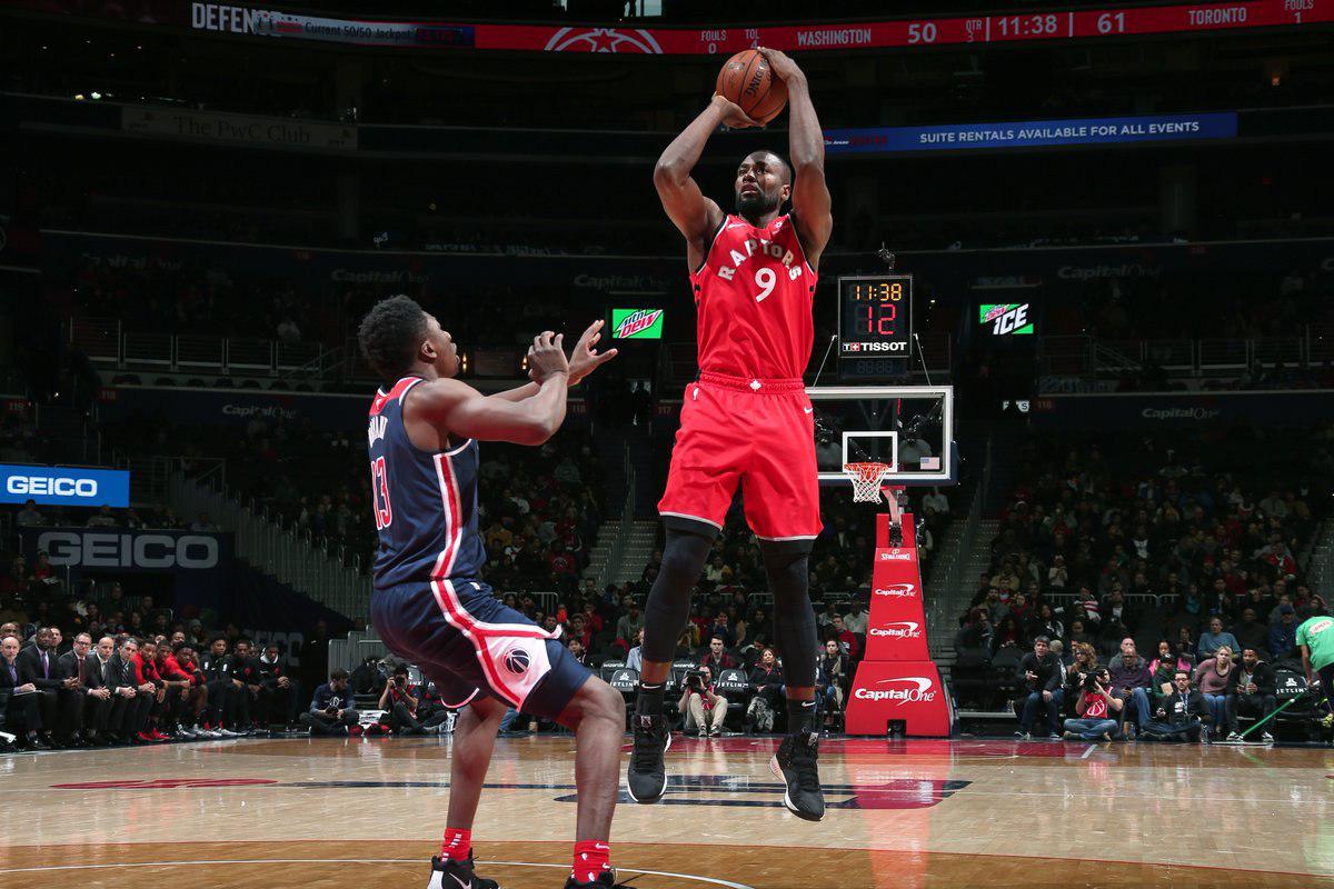 Ibaka strikes as NBA-best Raptors outlast Wizards