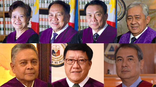 After Sereno Ouster 7 Sc Justices Slapped With Impeachment