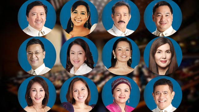 LOOK: The 12 Deputy Speakers of the 17th Congress