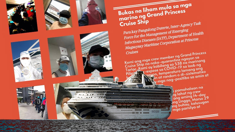 Test Us First Crew Of Virus Hit Ship Wary Of Going Home As Quarantine Ends March 29