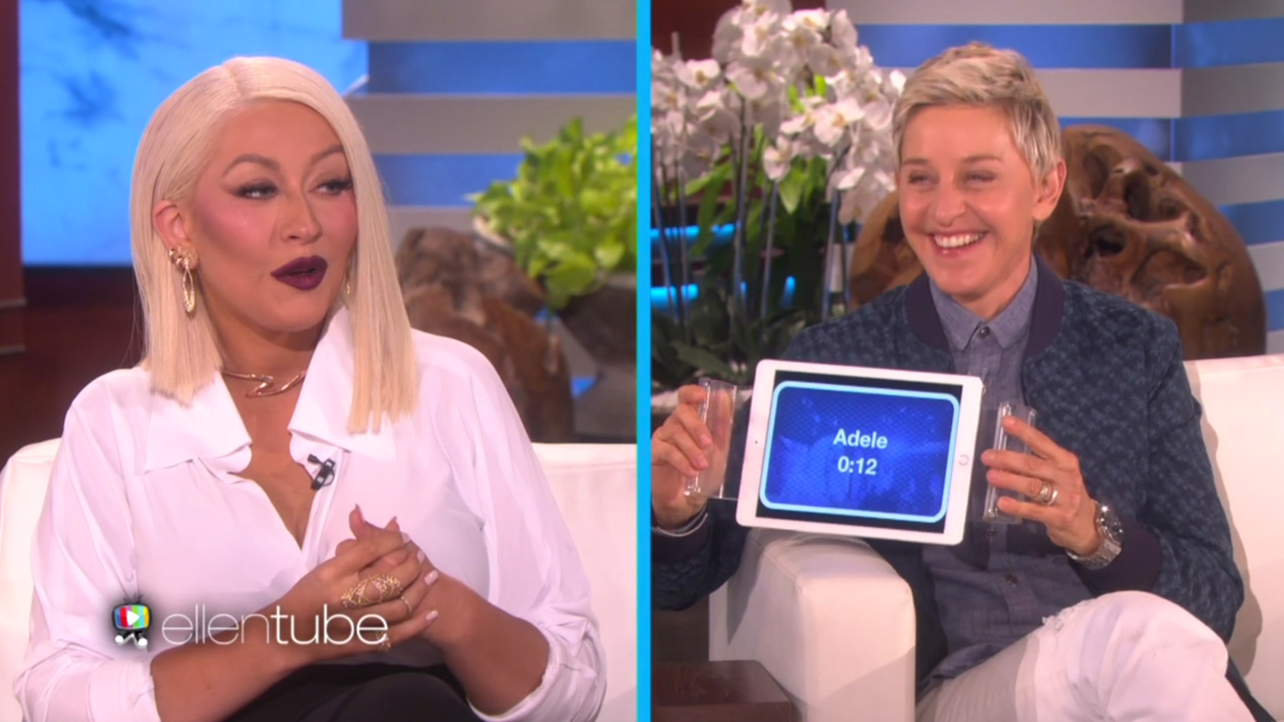 WATCH: Christina Aguilera's impressions of Adele, Rihanna, Katy Perry