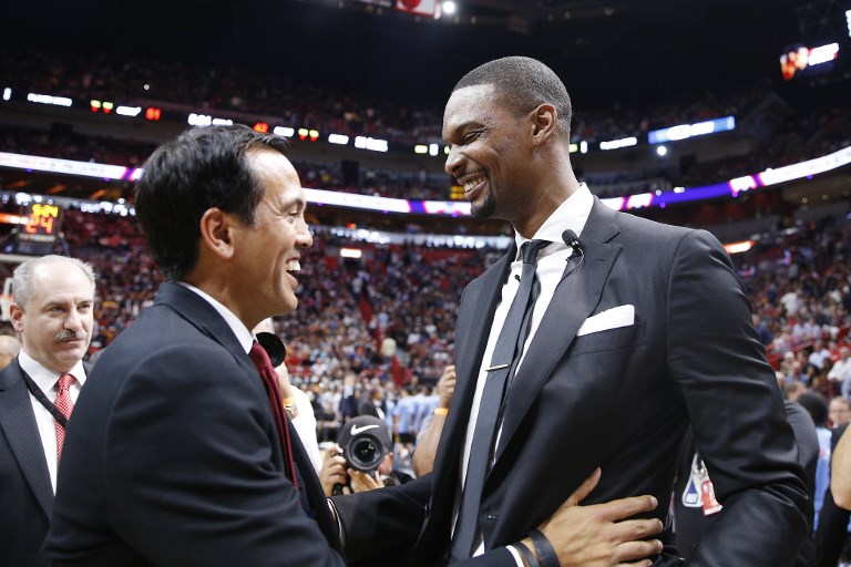 Bosh �at peace� with retirement as Heat retire his number