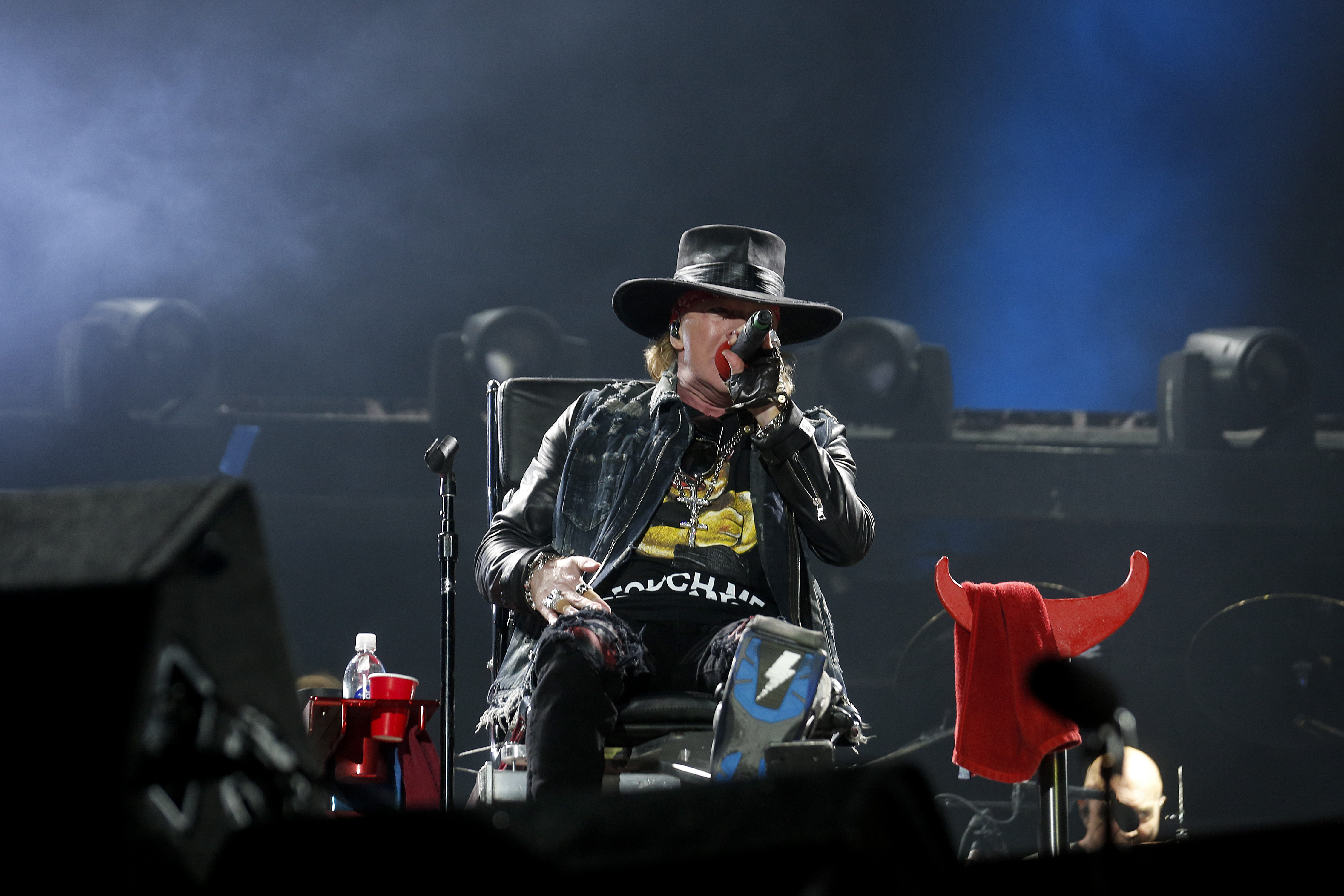 Axl Rose Makes Ac Dc Debut