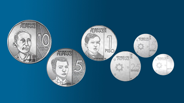 LOOK: Newly designed Philippine coins