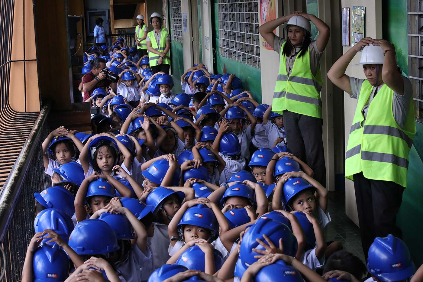 IN PHOTOS Filipinos participate in 2nd nationwide earthquake drill for