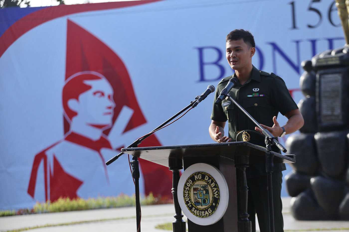 LOOK: Matteo Guidicelli Is Guest Of Honor At Davao City Bonifacio Day ...