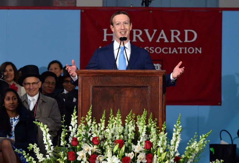 Watch Mark Zuckerberg S Harvard Commencement Speech