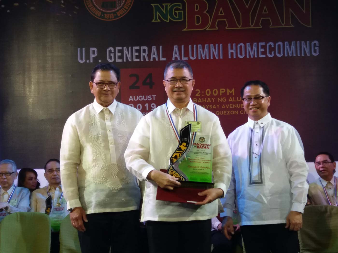 DOST Chief Receives UPAA Lifetime Achievement Award