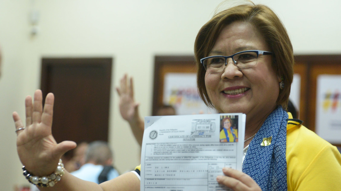 De Lima dares Duterte successor: Have DOJ drop charges against me - Vimarsana News