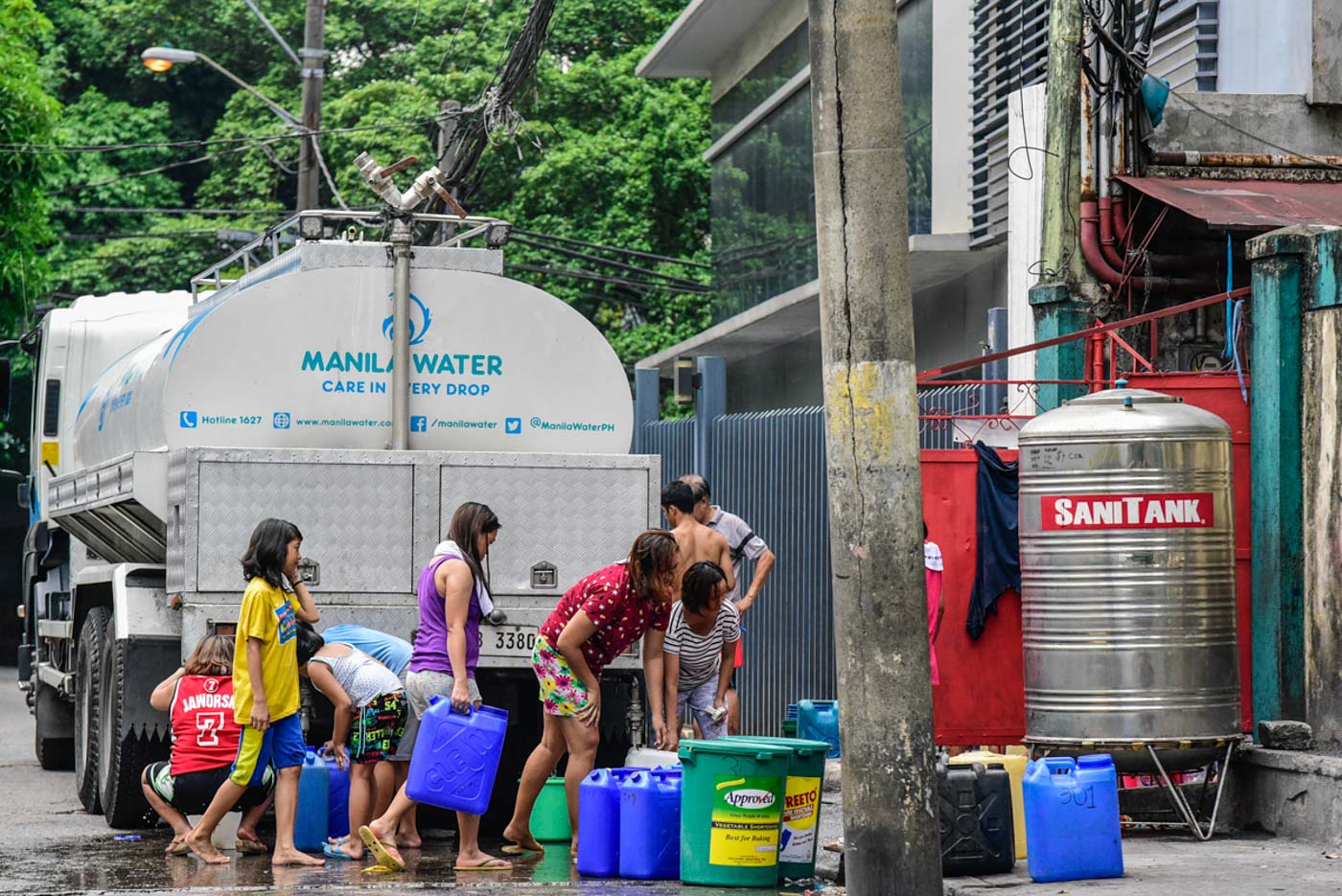 is manila water hard or soft