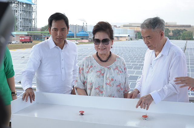 Lucio Tan S Solar Power Plant Starts Operations