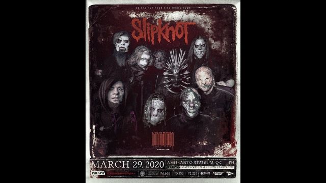 Slipknot Is Heading To Manila In