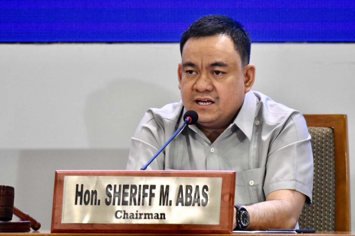 Comelec commissioner abas